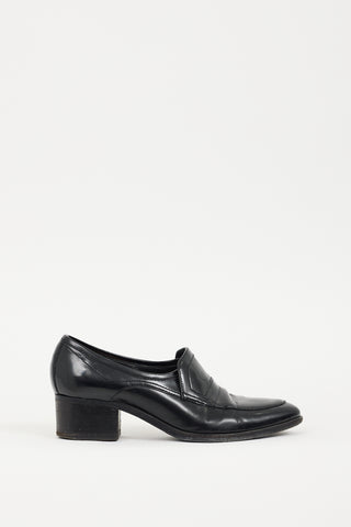 Lanvin Black Leather Loafer