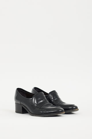 Lanvin Black Leather Loafer