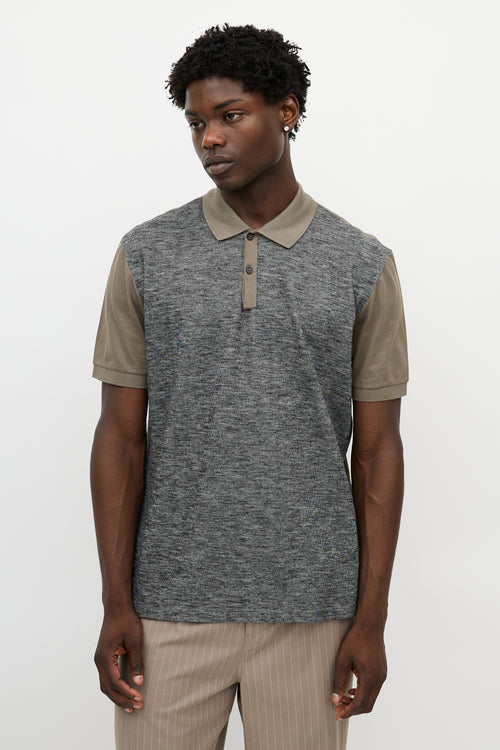 Lanvin Grey 
Green Polo