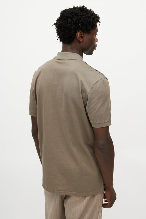 Lanvin Grey 
Green Polo