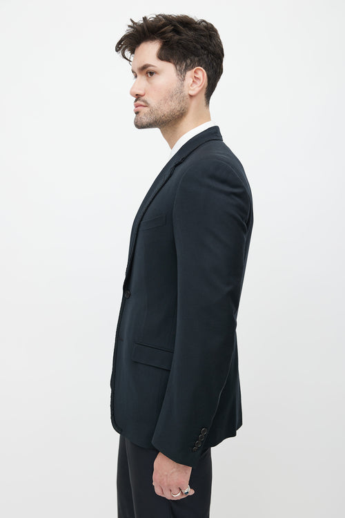 Lanvin Black Wool Blazer