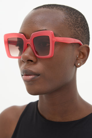 Lapima Teresa Oversized Square Sunglasses