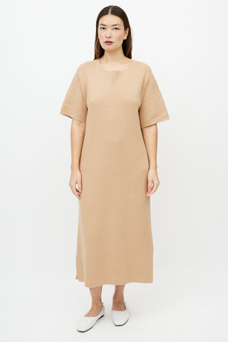 Lauren Manoogian Brown Knit Dress