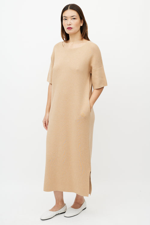 Lauren Manoogian Brown Knit Dress