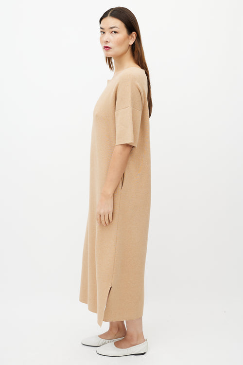 Lauren Manoogian Brown Knit Dress