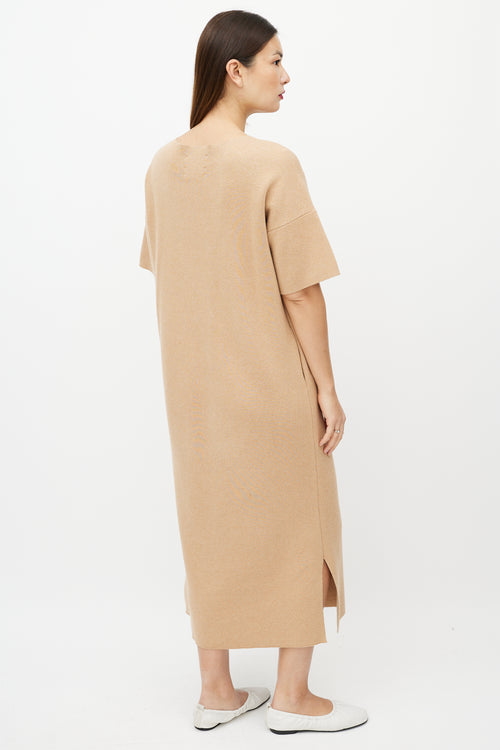 Lauren Manoogian Brown Knit Dress