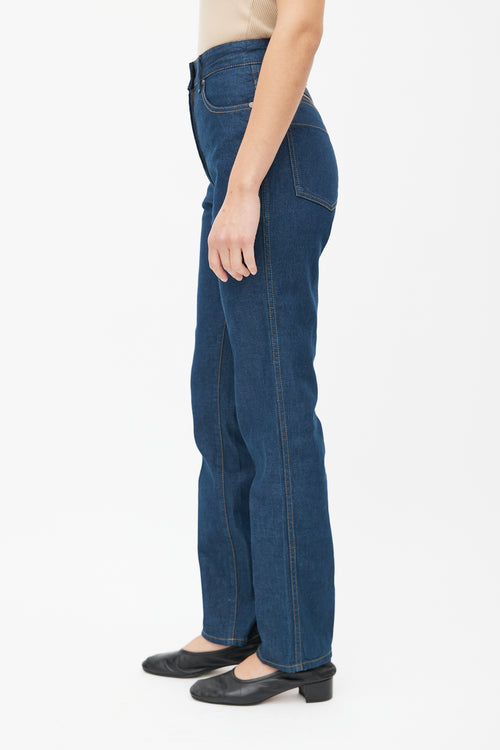 Lemaire Blue Slim Denim Jeans