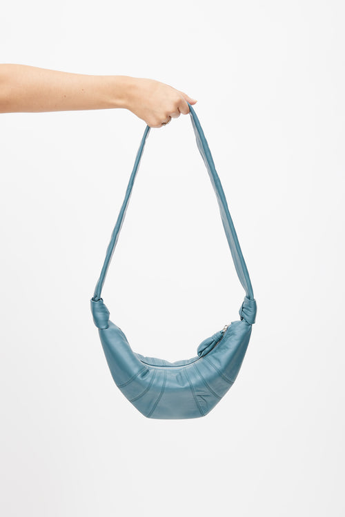 Lemaire Blue Crossiant Bag