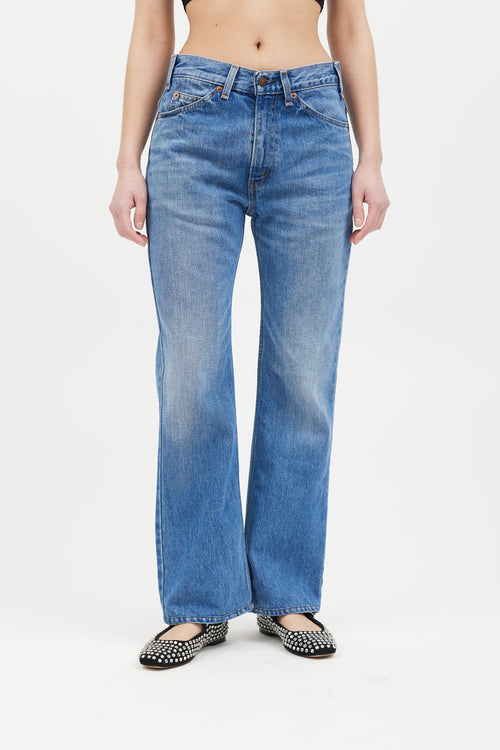 Valentino X Levi
s Medium Wash Straight Leg Jeans