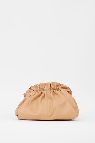 Loeffler Randall Brown Leather Willa Clutch Bag