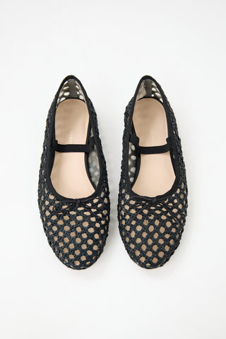 Loeffler Randall Raffia Leonie Ballet  Flat