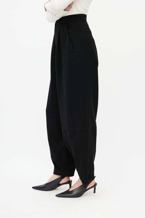 Loewe Black High Waisted Balloon Trouser