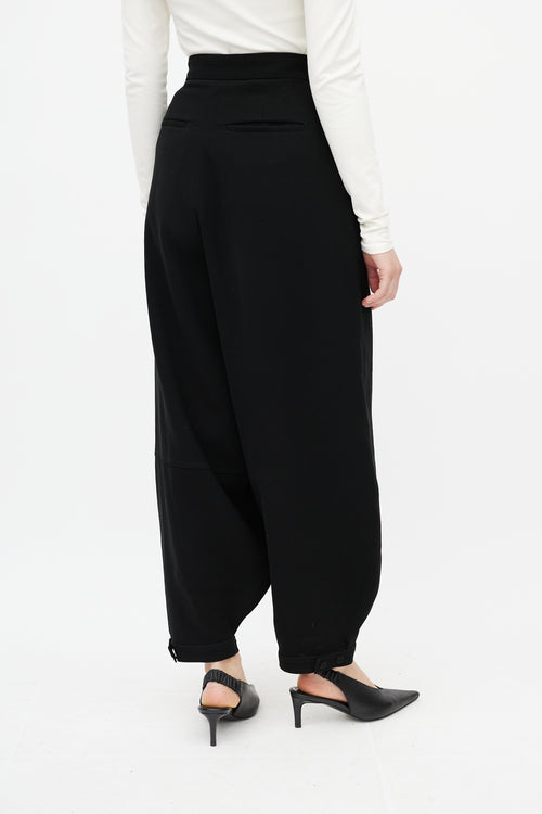 Loewe Black High Waisted Balloon Trouser