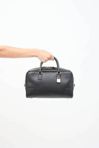 Loewe Black Leather Amazona 28 Bag