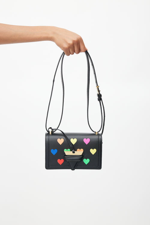 Loewe Black 
Multi Small Barcelona Heart Crossbody Bag