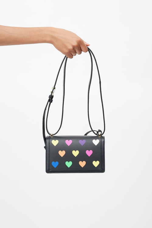 Loewe Black 
Multi Small Barcelona Heart Crossbody Bag