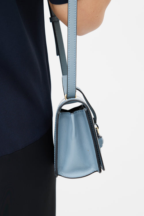 Loewe Stone Blue Small Barcelona Bag