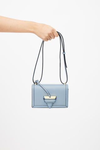 Loewe Stone Blue Small Barcelona Bag