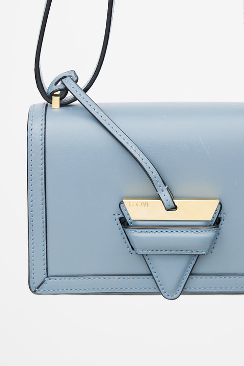 Loewe Stone Blue Small Barcelona Bag