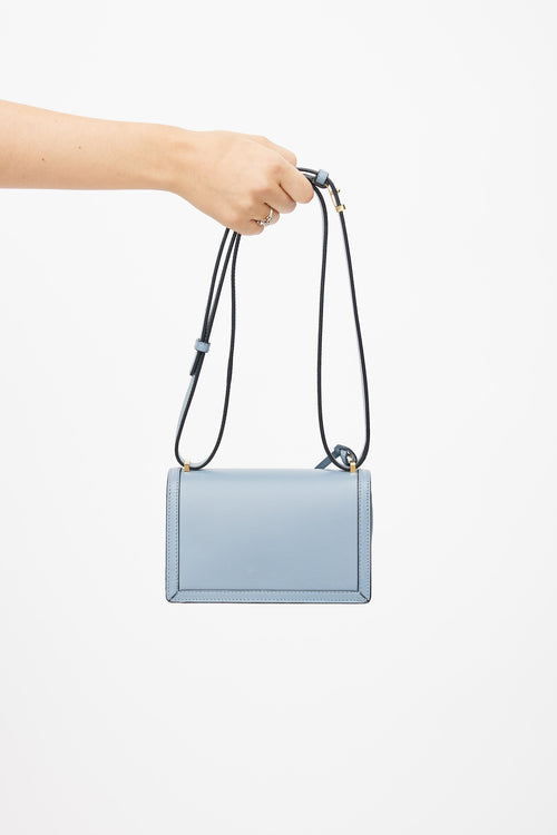 Loewe Stone Blue Small Barcelona Bag