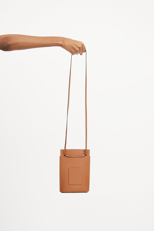 Loewe Tan Dice Pocket Shoulder Bag