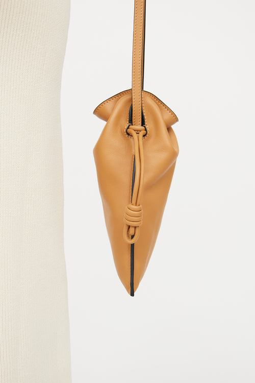 Loewe Brown Flamenco Crossbody Pouch