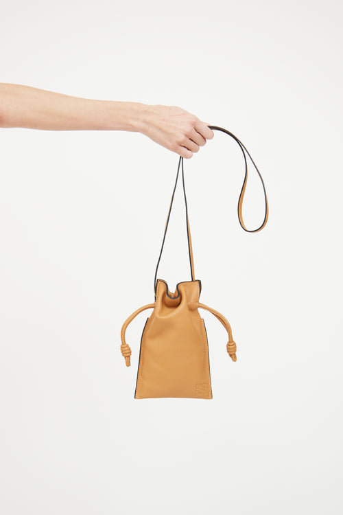 Loewe Brown Flamenco Crossbody Pouch