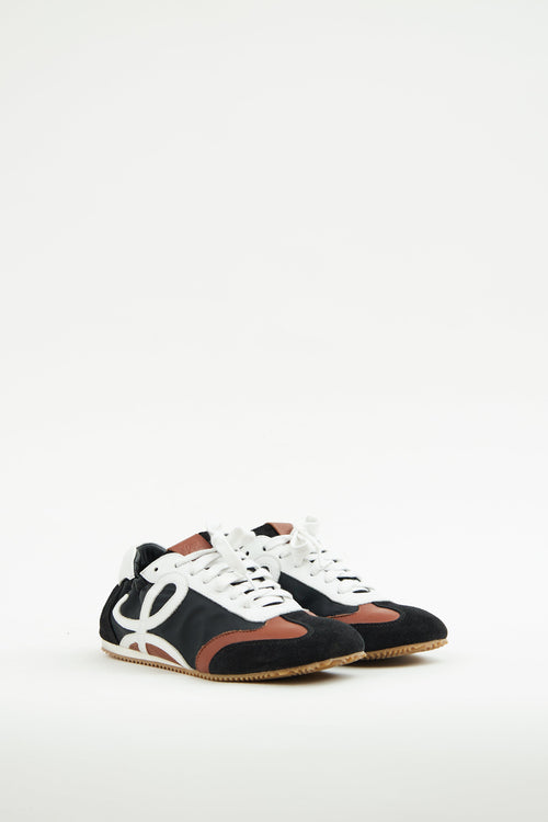 Loewe Black Colourblock Ballet Sneaker