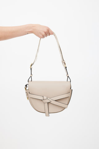 Loewe Grey Small Gate Crossbody Bag