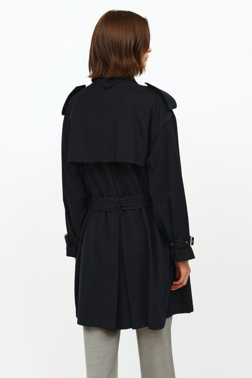 Loewe Navy Trench Coat