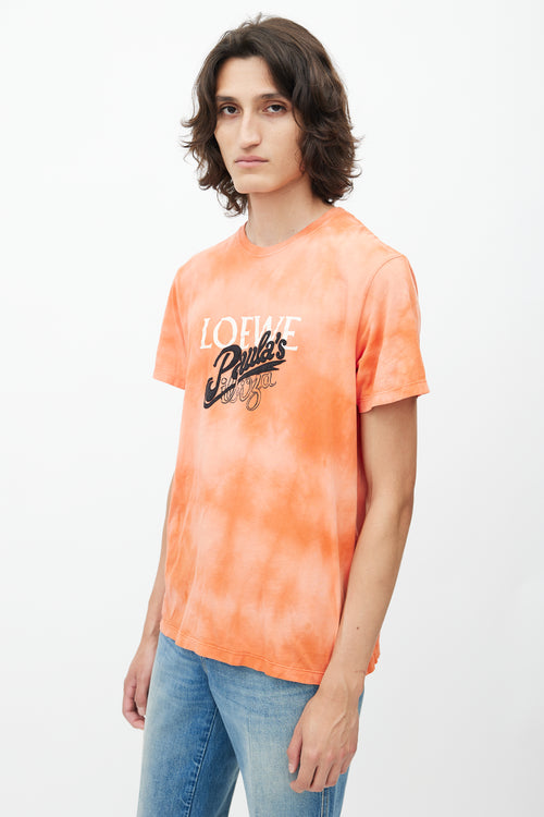 Loewe x Paula
s Ibiza Orange Tie Dye T-Shirt