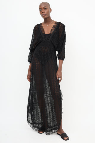 Lolita Jaca St Barth Crochet Ibiza Dress