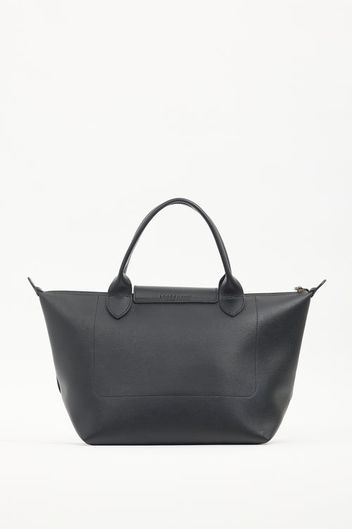 Longchamp Black Le Pliage City Crossbody Bag