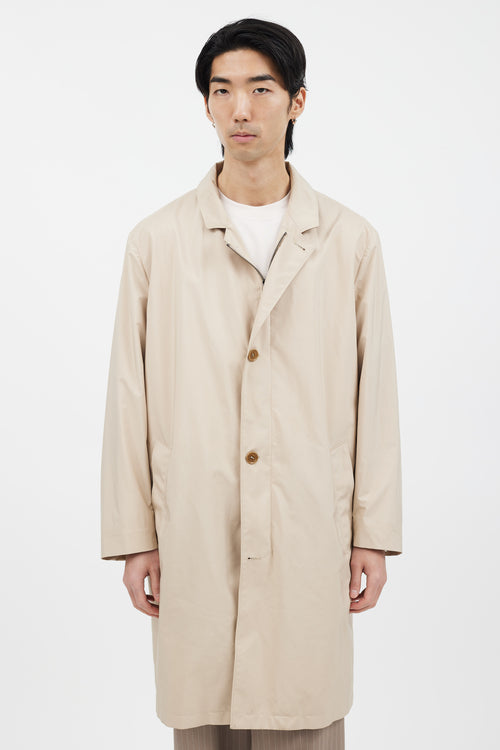 Loro Piana Beige Trench Coat