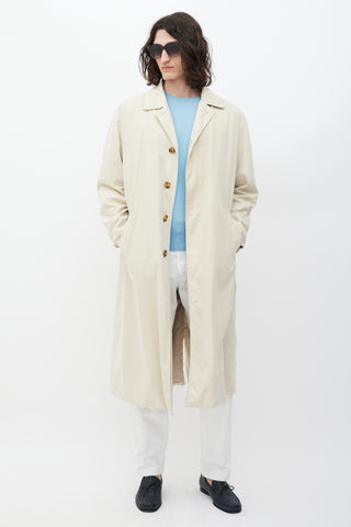 Loro Piana Beige Trench Coat