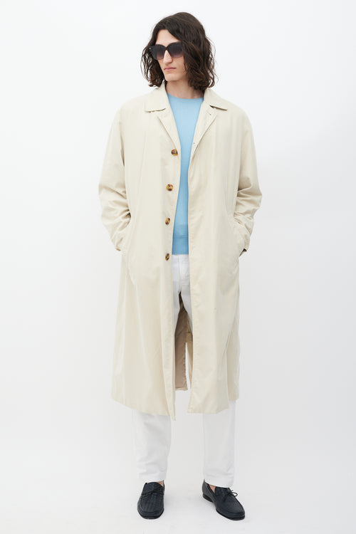 Loro Piana Beige Trench Coat