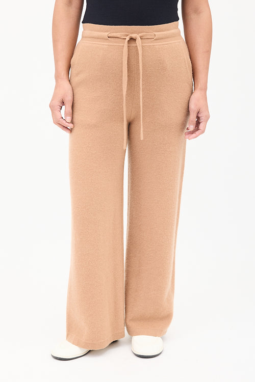 Loro Piana Brown Cashmere 
Wool Pant