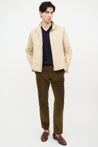 Loro Piana Detachable Sleeve Jacket