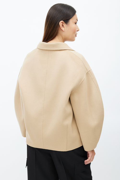 Lou Lou Studio Beige Wool Moho Jacket