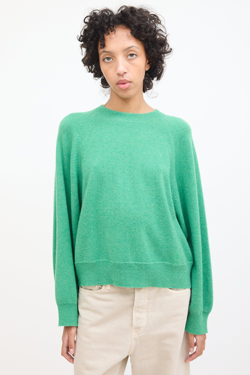 Lou Lou Studio Green Cashmere Pemba Sweater