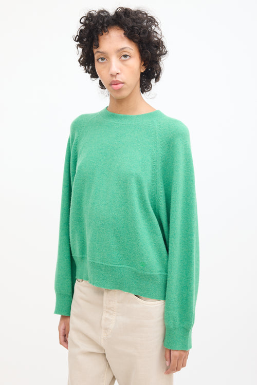 Lou Lou Studio Green Cashmere Pemba Sweater