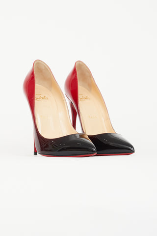 Christian Louboutin Black 
Red Gradient So Kate 120mm Pump