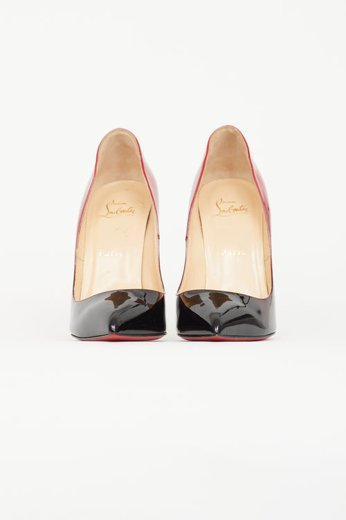 Christian Louboutin Black 
Red Gradient So Kate 120mm Pump