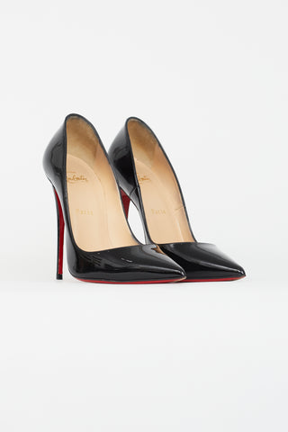 Christian Louboutin Black Patent So Kate 120 Pump