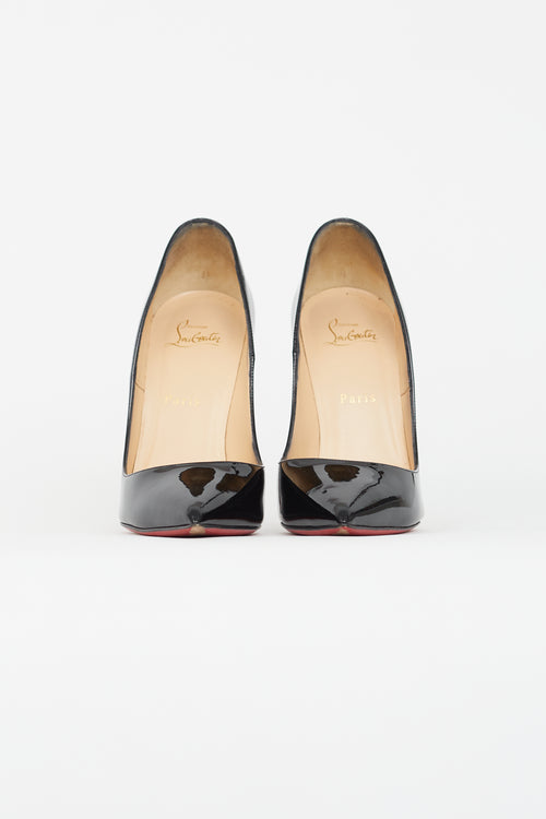 Christian Louboutin Black Patent So Kate 120 Pump