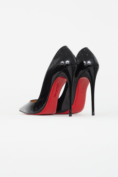 Christian Louboutin Black Patent So Kate 120 Pump