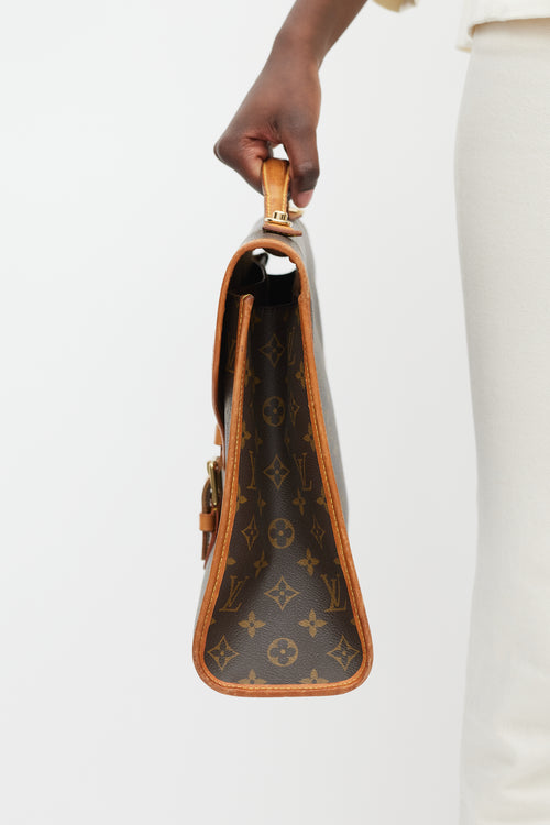 Louis Vuitton 1998 Brown Monogram Beverly Bag