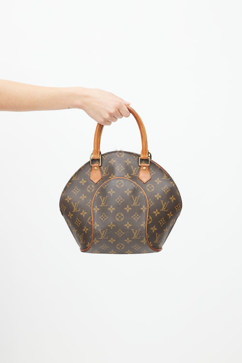 Louis Vuitton 1998 Brown Monogram Ellipse PM Bag