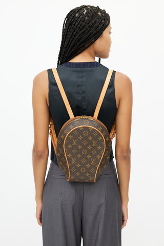 Louis Vuitton 1999 Brown Monogram Ellipse Sac À Dos Backpack