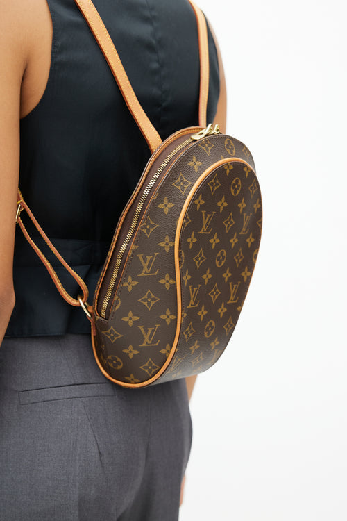 Louis Vuitton 1999 Brown Monogram Ellipse Sac À Dos Backpack